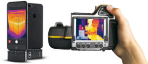 Infrared inspection camera